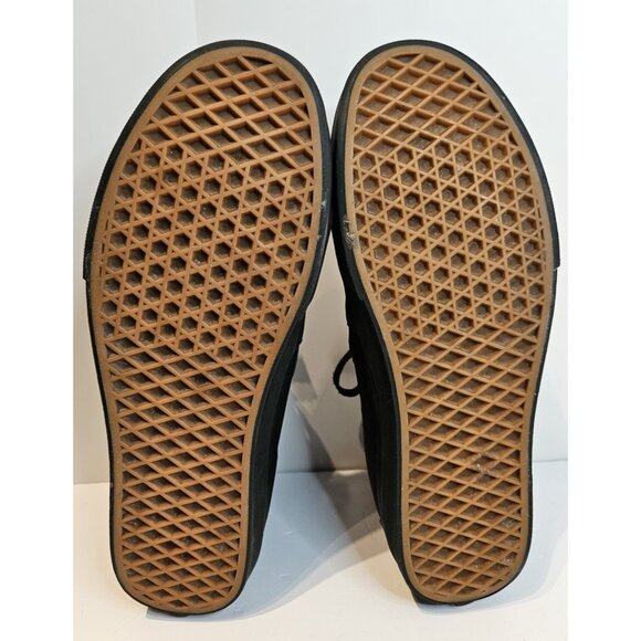 Vans Mens Sk8-Hi Skate Shoes Triple Black Solid 721356 Fabric High Top Size 11.5 - Picture 13 of 13